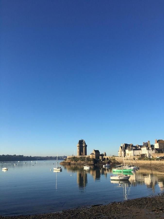 Logement Entier Saint Malo Vue Mer, Proche Ferry, Commerces Et Plage Solidor 50 M Dış mekan fotoğraf